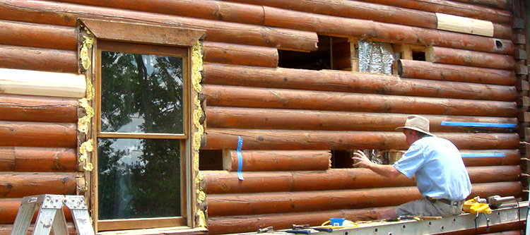 Log Home Repair Fairfield County, Ohio